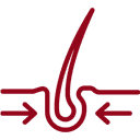 Blocked hair follicles