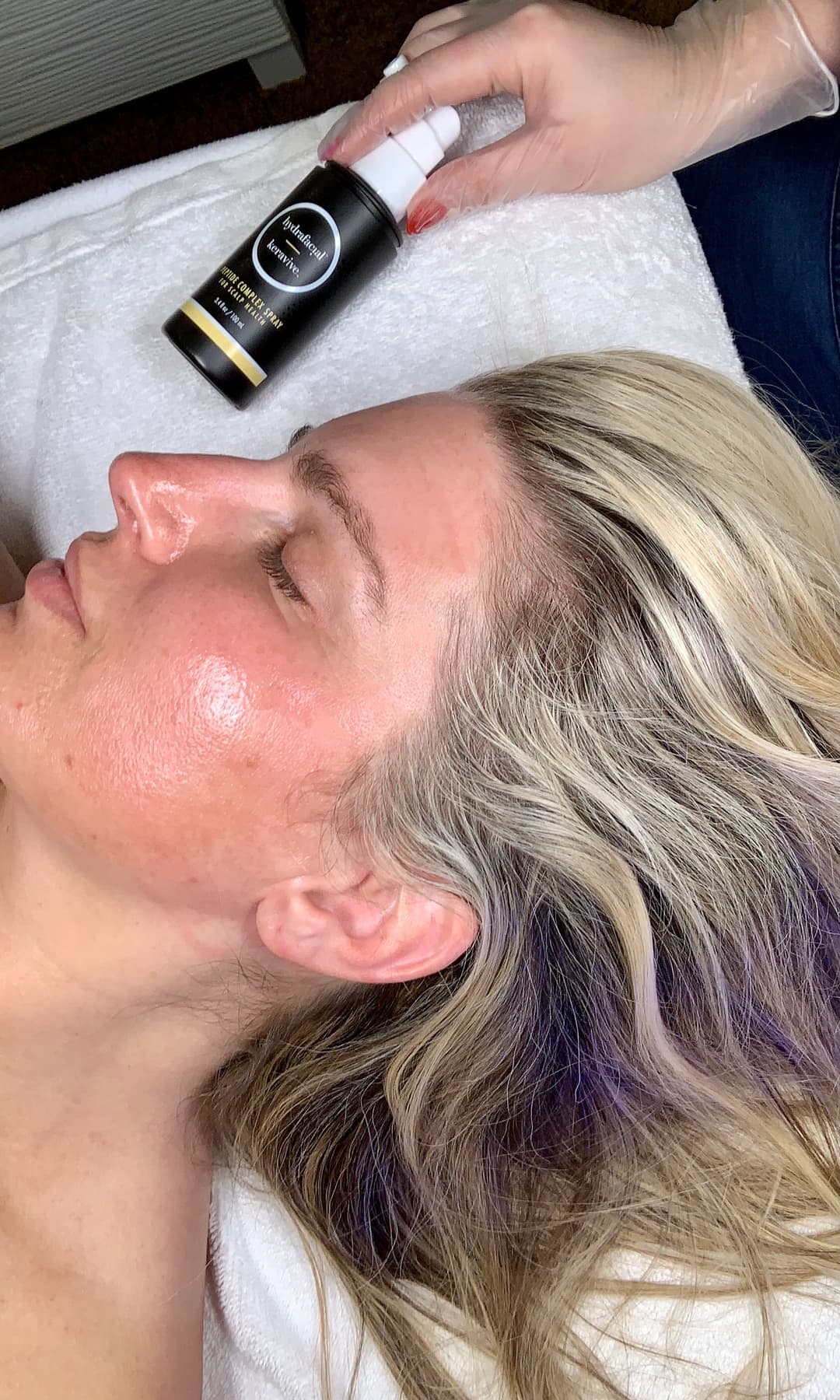 hydrafacial keravive treatment for hair