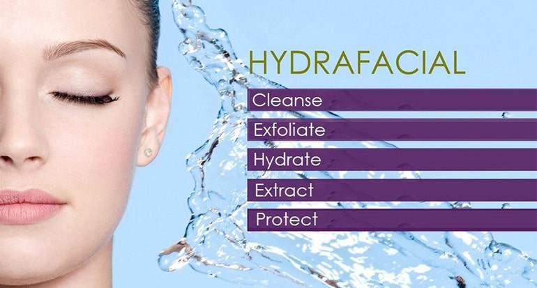Facial and Hydrafacial